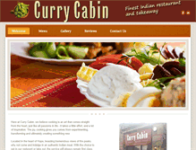 Tablet Screenshot of currycabinindian.co.uk